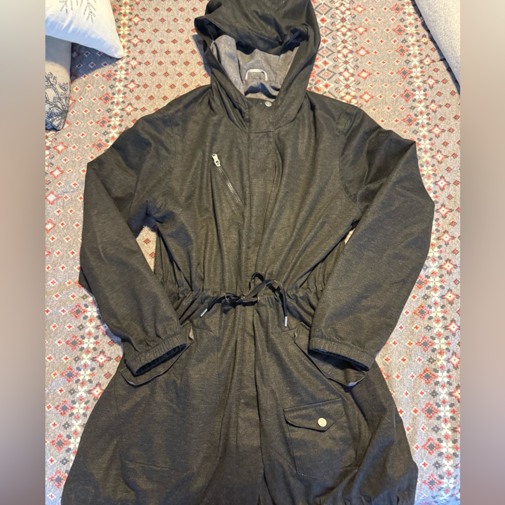 Spyder Black Hooded Jacket